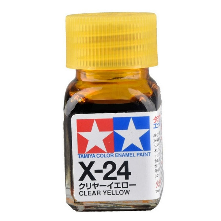 Tamiya 80024 Enamel Paint X-24 Clear Yellow 10ml