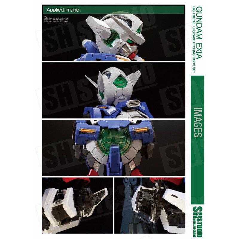 SH STUDIO PG 1/60 Gundam EXIA etched metal upgrade kit