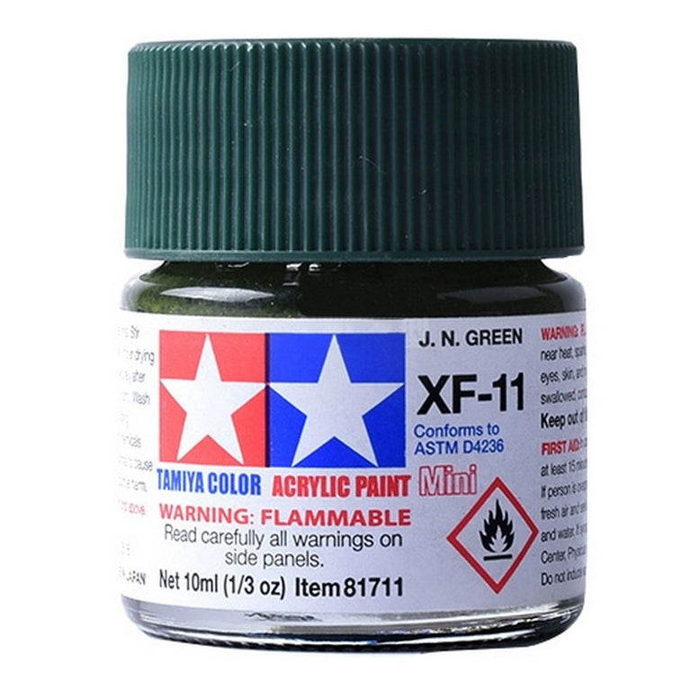 Tamiya 81711 Acrylic Paint Mini XF-11 J.N.Green