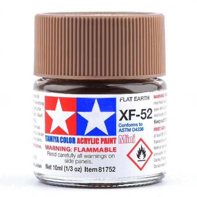 Tamiya 81752 Acrylic Paint Mini XF-52 Flat Earth 10ml