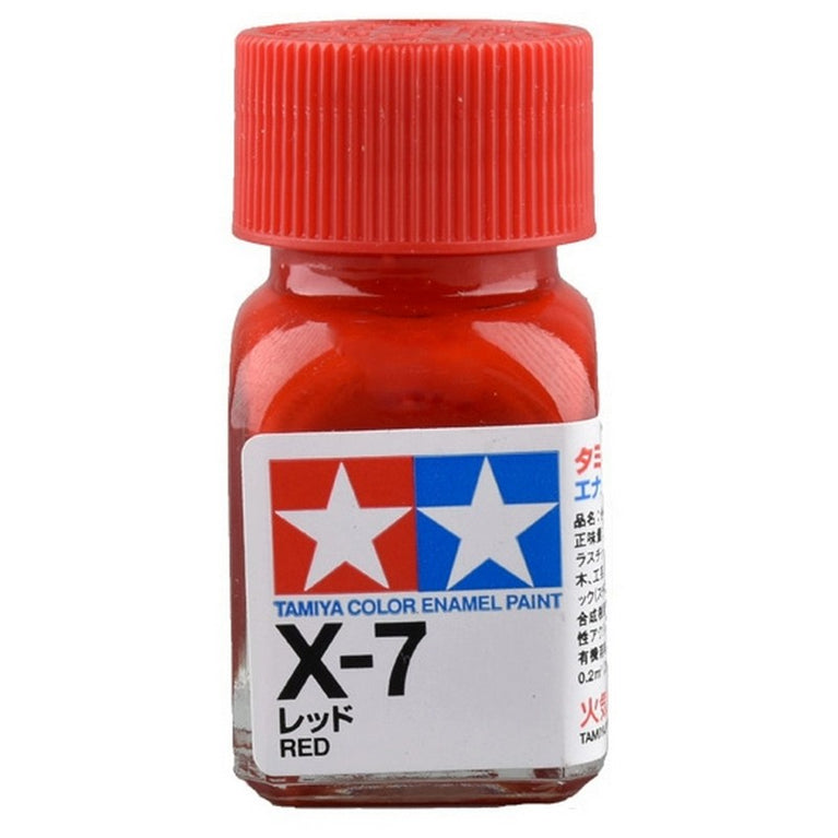 Tamiya 80007 Enamel Paint X-7 Red 10ml