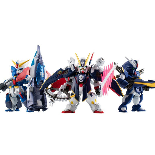【Feb】FW GUNDAM CONVERGE CORE MOBILE SUIT Crossbone Gundam : The steel Seven B team Set w/o Gum