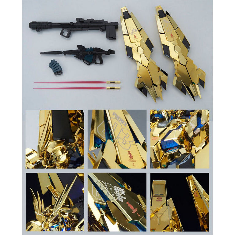 PG 1/60 Unicorn Gundam 03 Phenex Full Psycho-Frame Prototype Mobile Suit