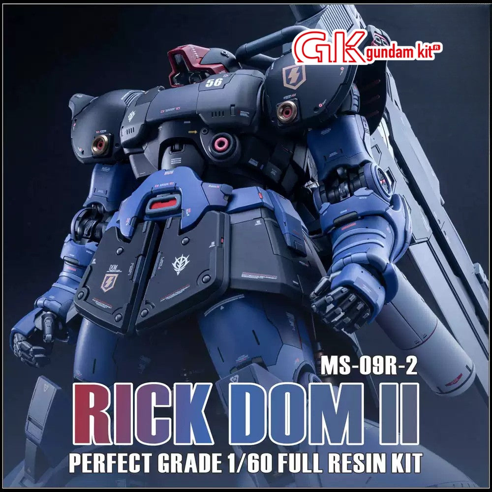 SH STUDIO PG 1/60 MS-09R-2 Rick Dom II [Resin Full weapon Kit]