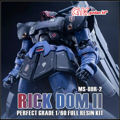 SH STUDIO PG 1/60 MS-09R-2 Rick Dom II [Resin Full weapon Kit]