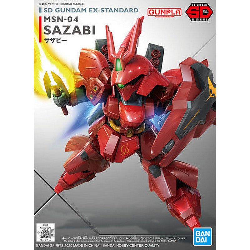 SD Gundam EX Standard 017 MSN-04 Sazabi