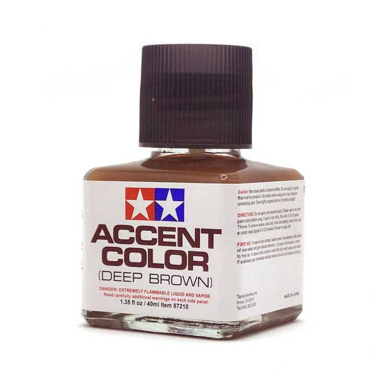 Tamiya 87210 Panel Line Accent Color Deep Brown 40ml