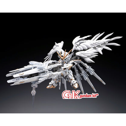 MGSD XXXG-00YSW Wing Gundam Zero EW  Snow White Princess Mega Cannon