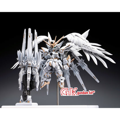 MGSD XXXG-00YSW Wing Gundam Zero EW  Snow White Princess Mega Cannon