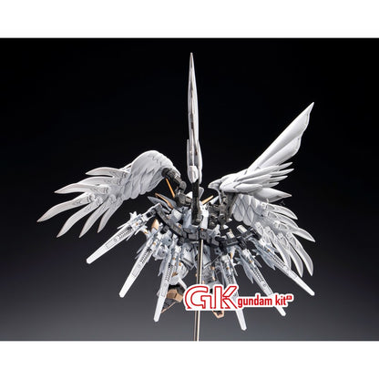 MGSD XXXG-00YSW Wing Gundam Zero EW  Snow White Princess Mega Cannon