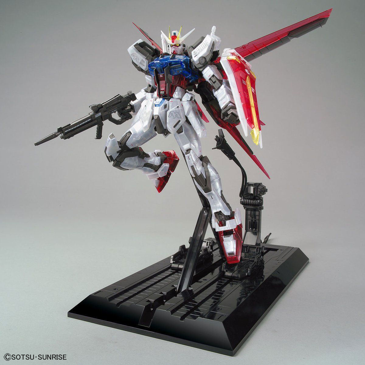 MG 1/100 The Gundam Base Limited Aile Strike Gundam Ver.Rm Clear Color
