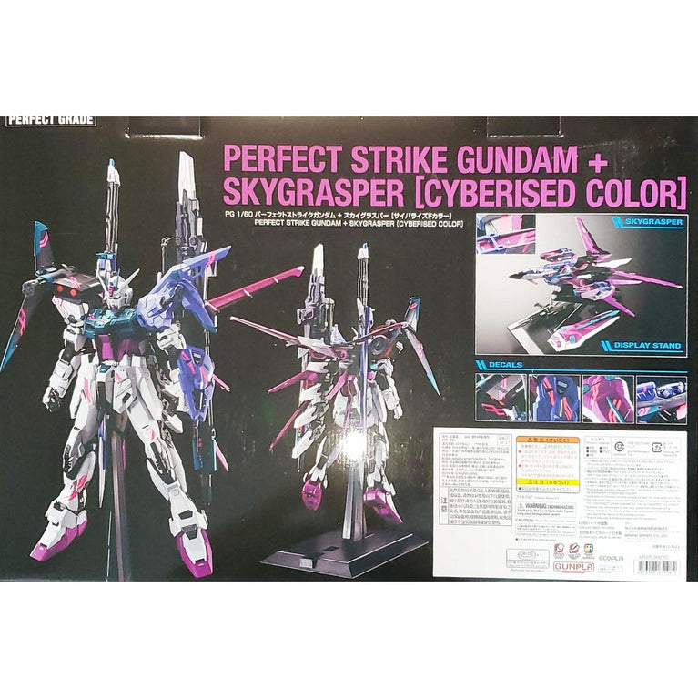 PG 1/60 Perfect Strike Gundam + Skygrasper [Cyberised Color]