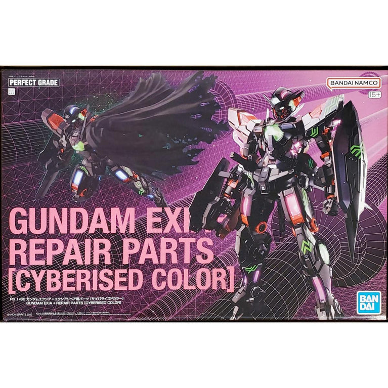 PG 1/60 Gundam Exia + Repair Parts [Cyberised Color]