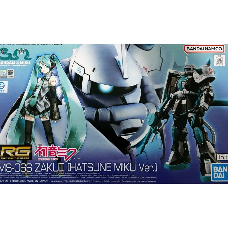 RG 1/144 MS-06S Zaku II [Hatsune Miku Ver.]