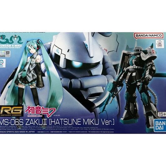 RG 1/144 MS-06S Zaku II [Hatsune Miku Ver.]
