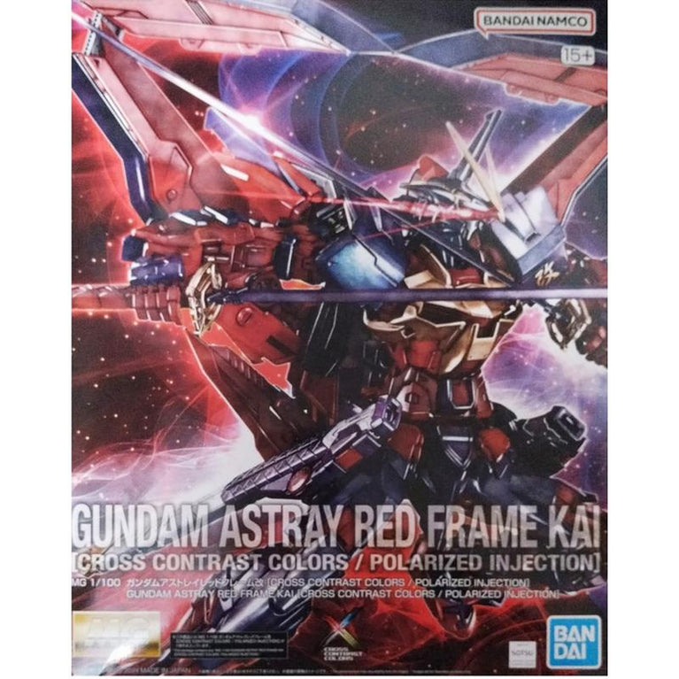 MG 1/100 Gundam Astray Red Frame Kai/Revised Cross Contrast Colors[Polarized molding color]