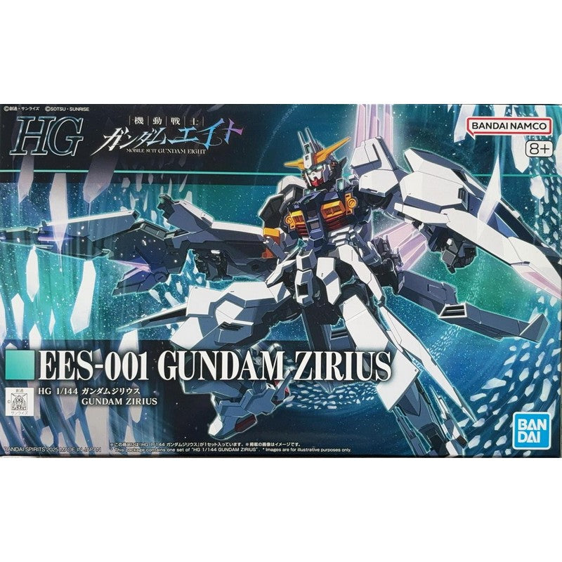 HG 1/144 GUNDAM ZIRIUS Mobile Suit Gundam Eight Model Kit Bandai HG 1/144 GUNDAM ZIRIUS Mobile Suit Gundam Eight Model Kit Bandai