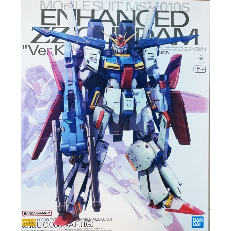 MG 1/100 MSZ-010 Enhanced ZZ Gundam Ver.Ka