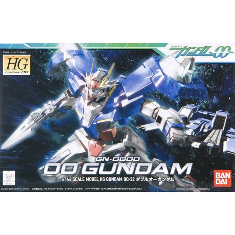 1/144 HG00 1/144 GN-0000 00 Gundam