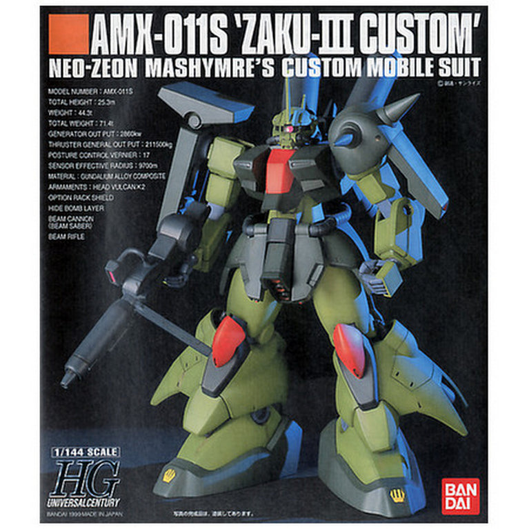 1/144 HGUC AMX-011S Zaku-III Custom