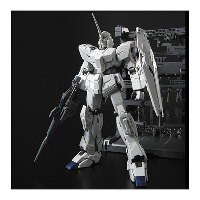 MG 1/100 RX-0 Unicorn Gundam HD color + ms cage - 4573102672308