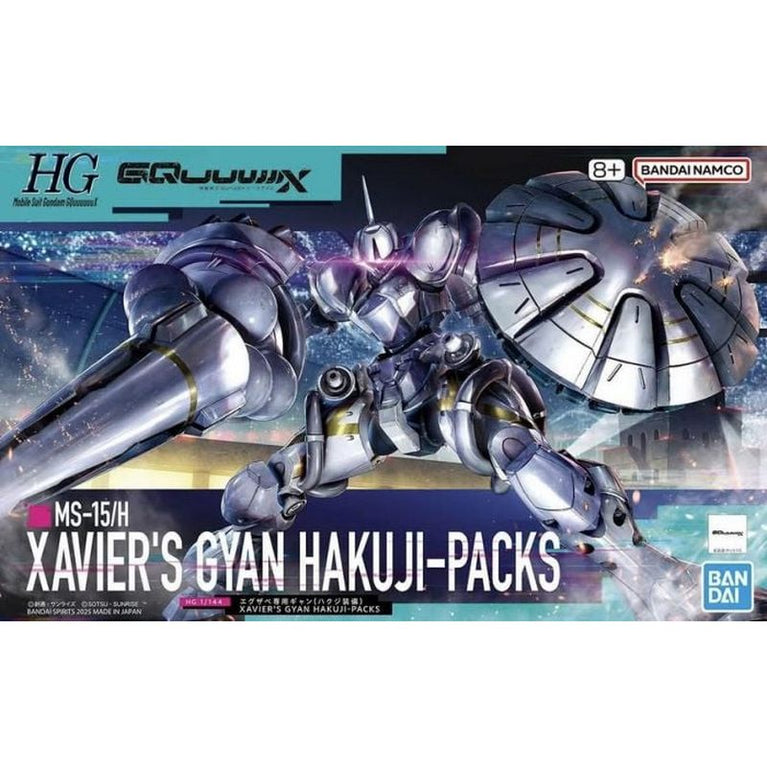 HG 1/144 MS-15/H Xavier's Gyan Hakuji-Packs