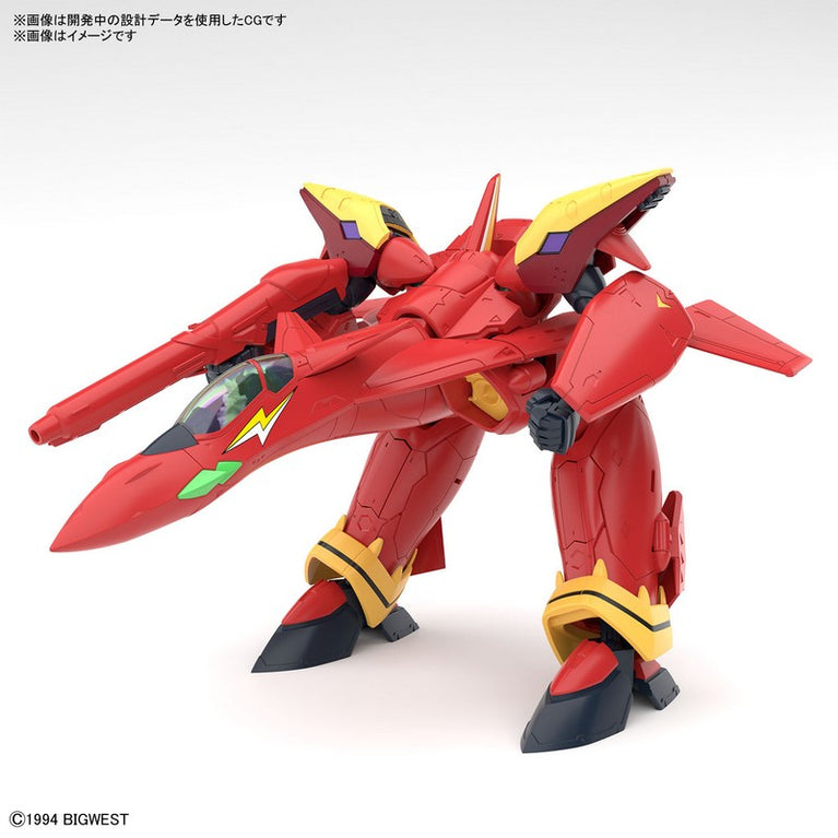 1/100 HG VF-19 Fire Valkyrie with Sound Booster