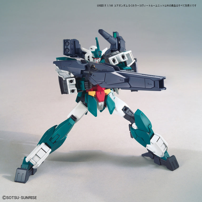 HGBD R 1/144 Core Gundam G-3 and (VEETWO UNIT)
