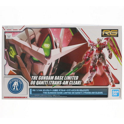 RG 1/144 Gundam Base Limited 00 Qan[T] [Trans-Am Clear]