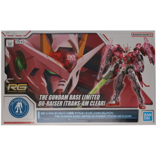RG 1/144 Gundam Base Limited 00 Raiser [Trans-Am Clear]