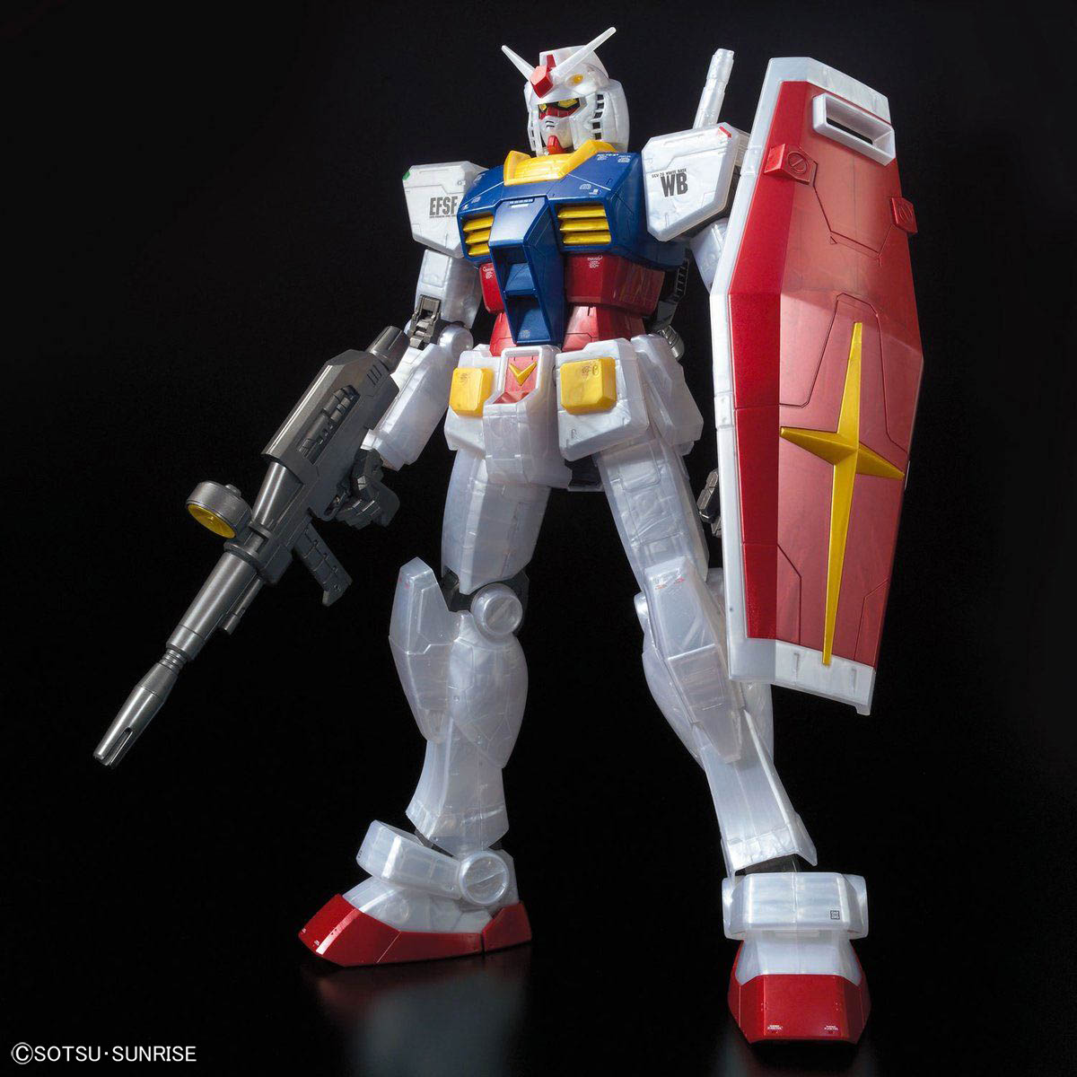 Mega Size Model 1/48 The Gundam Base Limited RX-78-2 Gundam Metallic Gloss Injection