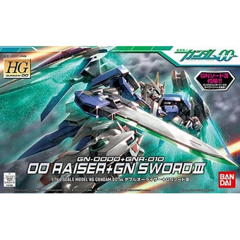 1/144 HG00 054 00 Raiser + GN Sword III