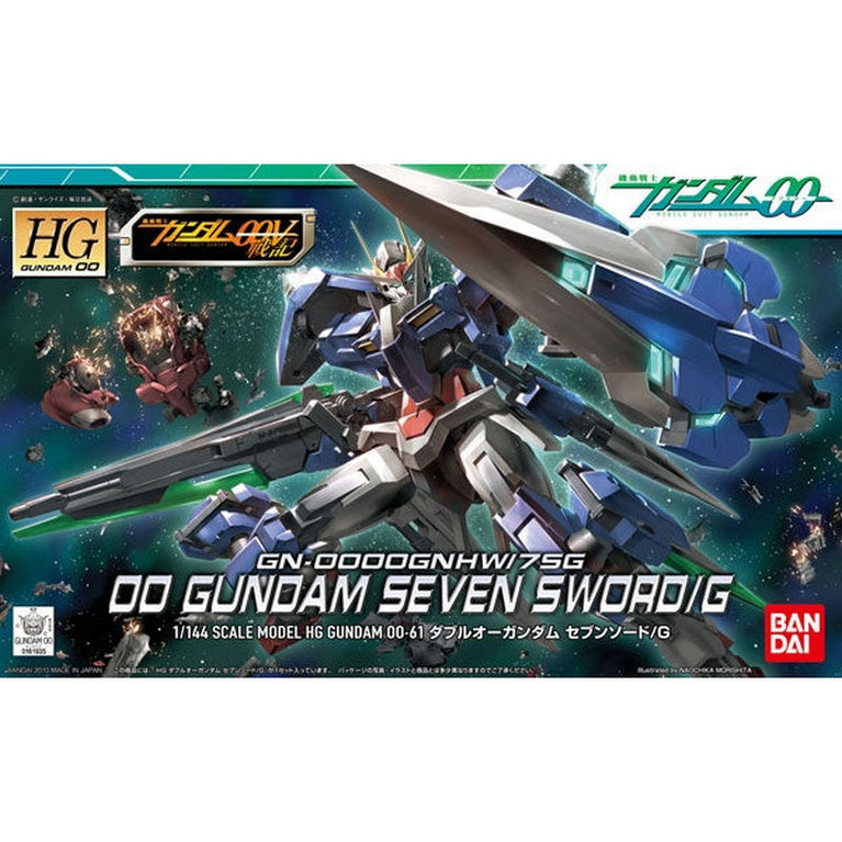 1/144 HG00 061 GN-0000GNHW/7SG 00 Gundam Seven Sword/G