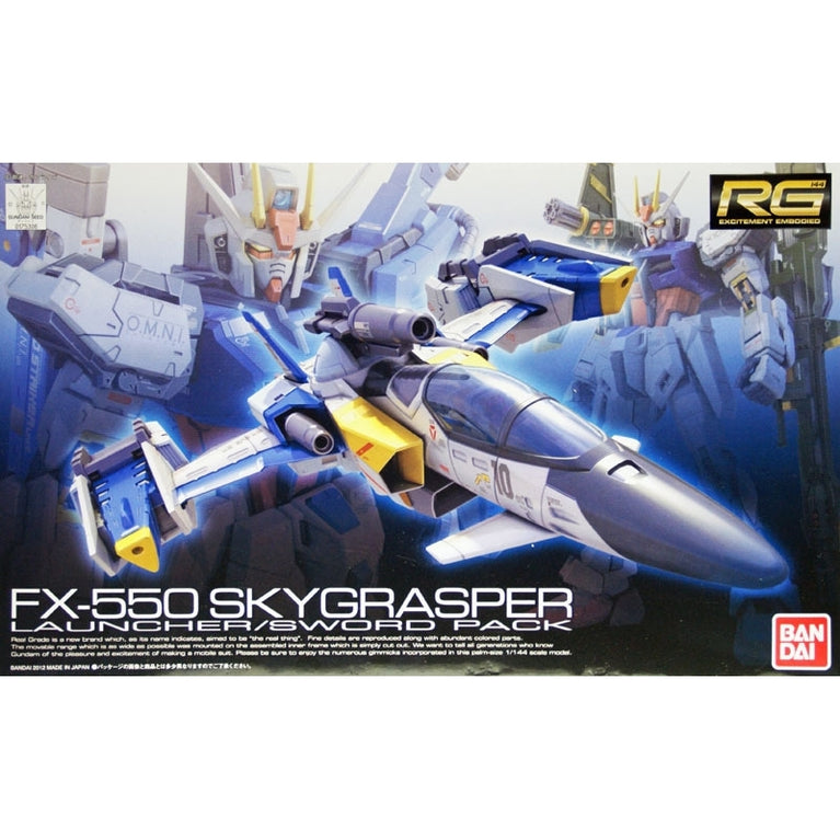 RG 1/144 006 FX550 Sky Grasper / Ailes Striker / Weapon Set