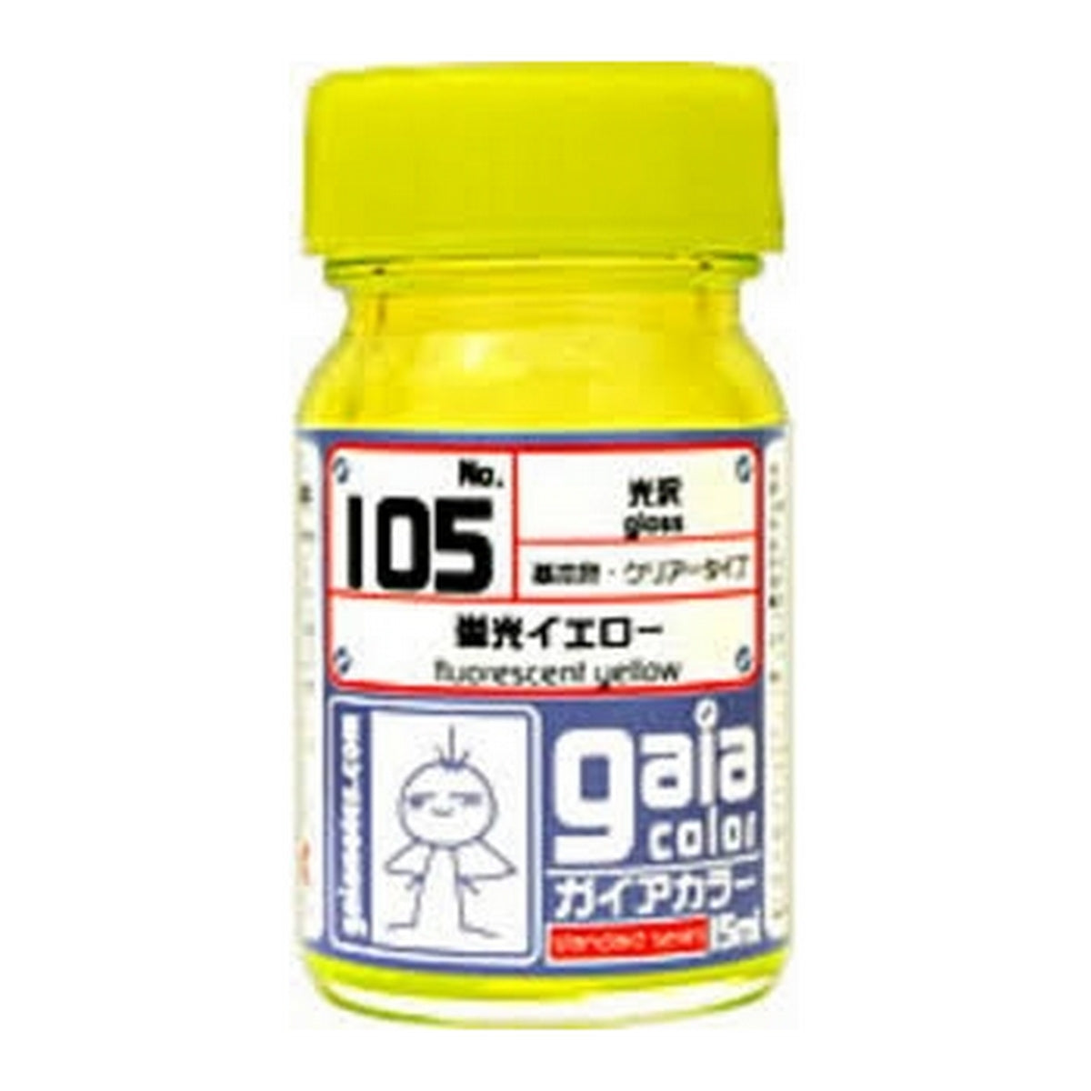 Gaia Color 105 Fluorescent yellow 15ml