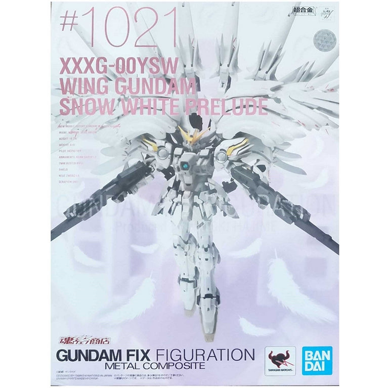 1/100 Gundam Fix Figuration Metal Composite XXXG-00YSW Wing Gundam Snow White Prelude