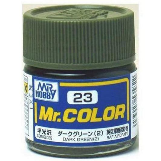 GSI Creos Mr. Color 023 Dark Green (2) (SEMI GLOSS) 10ml