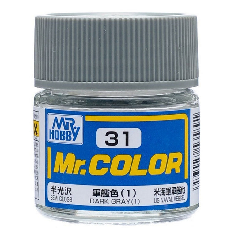 GSI Creos Mr. Color 031 Dary Gray (1) (SEMI GLOSS) 10ml