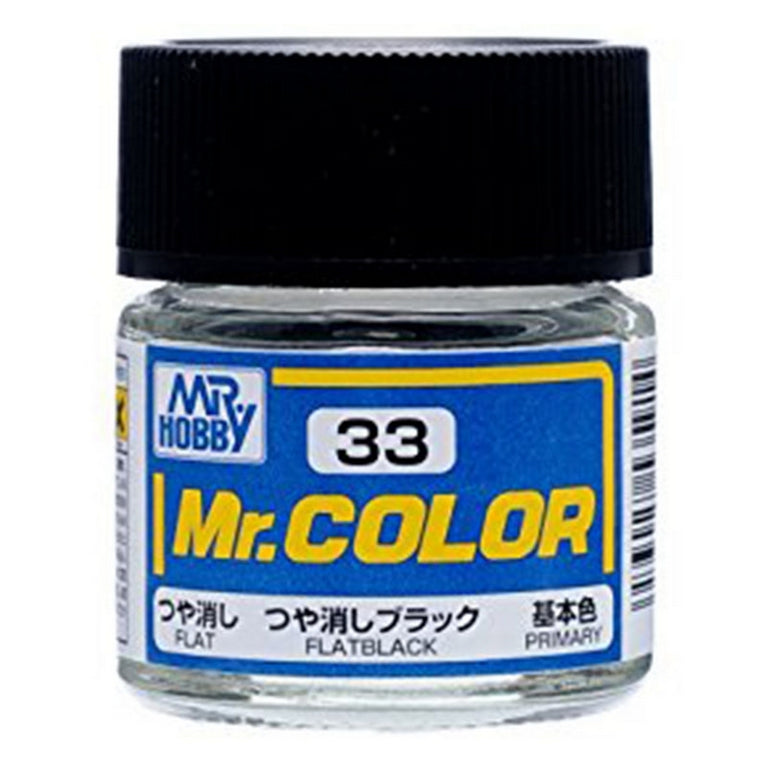 GSI Creos Mr. Color 033 Flat Black 10ml