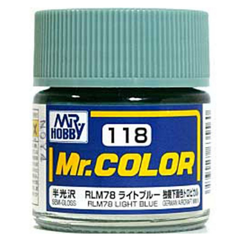 GSI Creos Mr. Color 118 RML78 Light Blue (SEMI GLOSS) 10ml