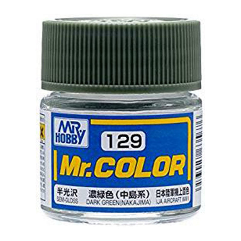 GSI Creos Mr. Color 129 Dark Green Nakaima (SEMI GLOSS) 10ml