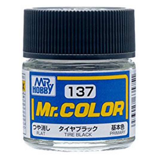 GSI Creos Mr. Color 137 Tire Black (FLAT) 10ml