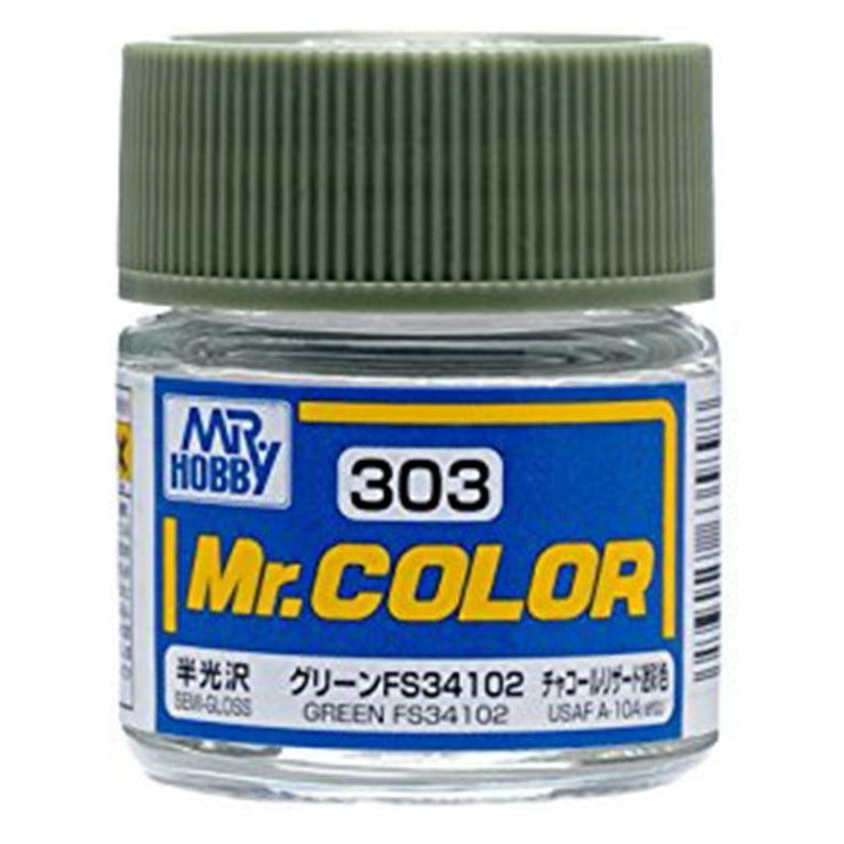 GSI Creos Mr. Color 303 Green FS34102 (Semi Gloss) 10ml