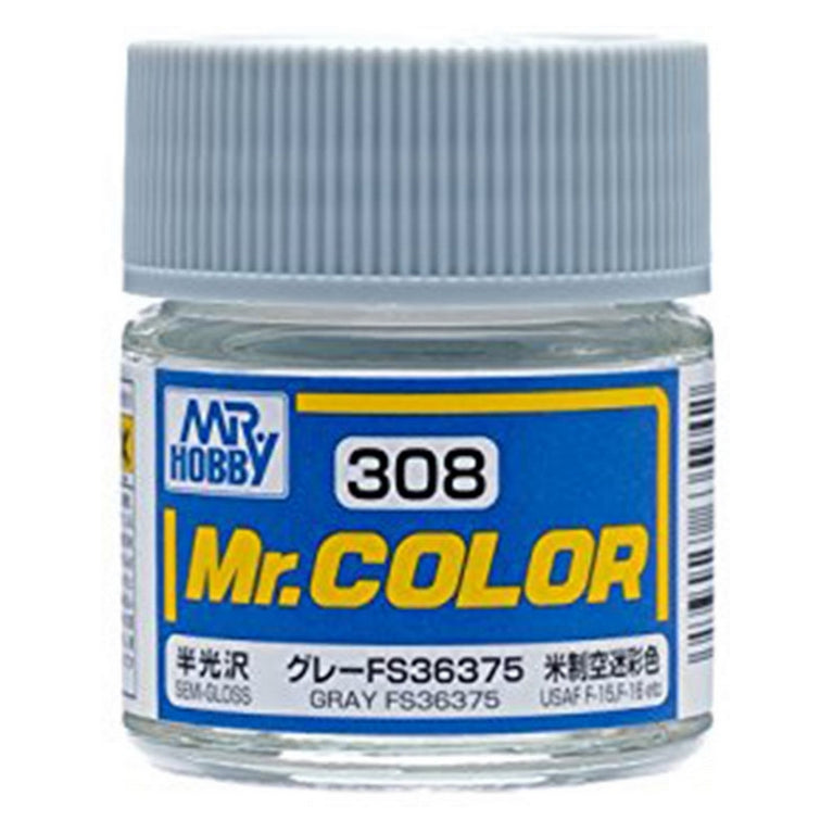 GSI Creos Mr. Color 308 Gray FS36375 (Semi Gloss) 10ml