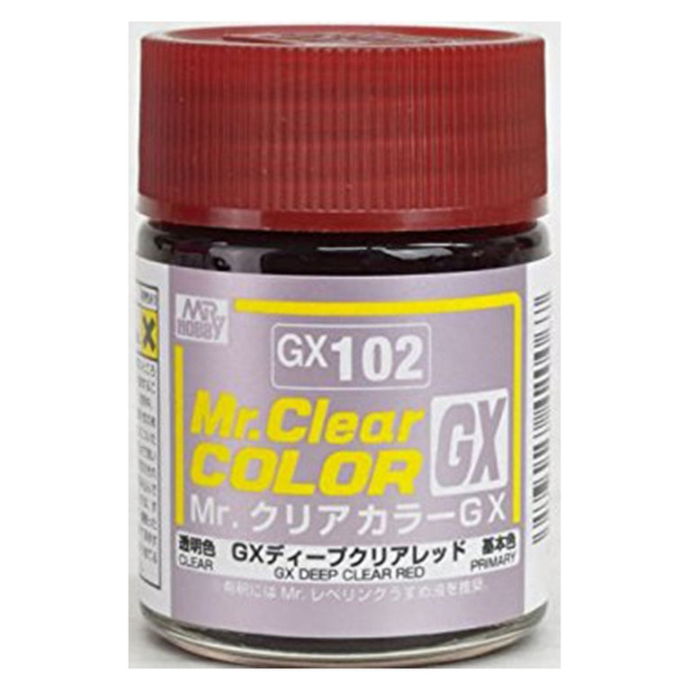 GSI Creos Mr. Color GX102 GX Deep Clear Red (Clear) 18ml