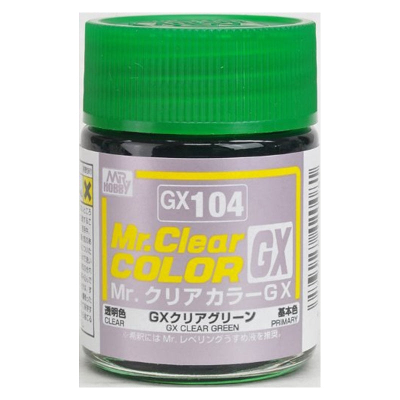 GSI Creos Mr. Color GX104 GX Clear Green (Clear) 18ml