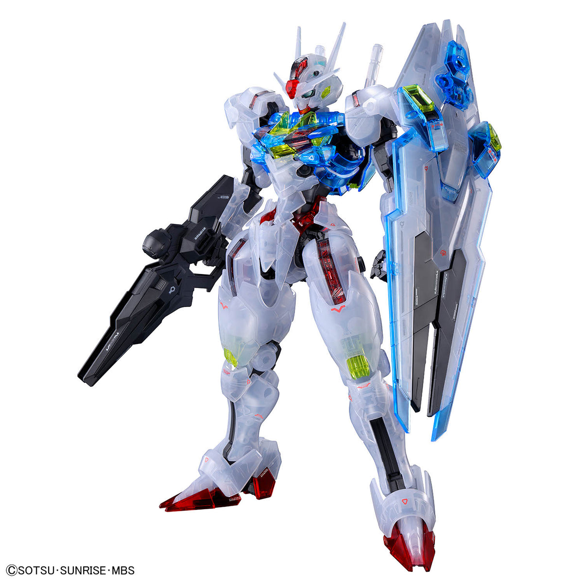 Full Mechanics 1/100 Gundam Base Limited Gundam Aerial [Clear Color]