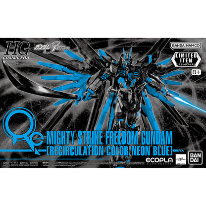 HGCE 1/144 Mighty Strike Freedom Gundam [Recirculation Color/Neon Blue]