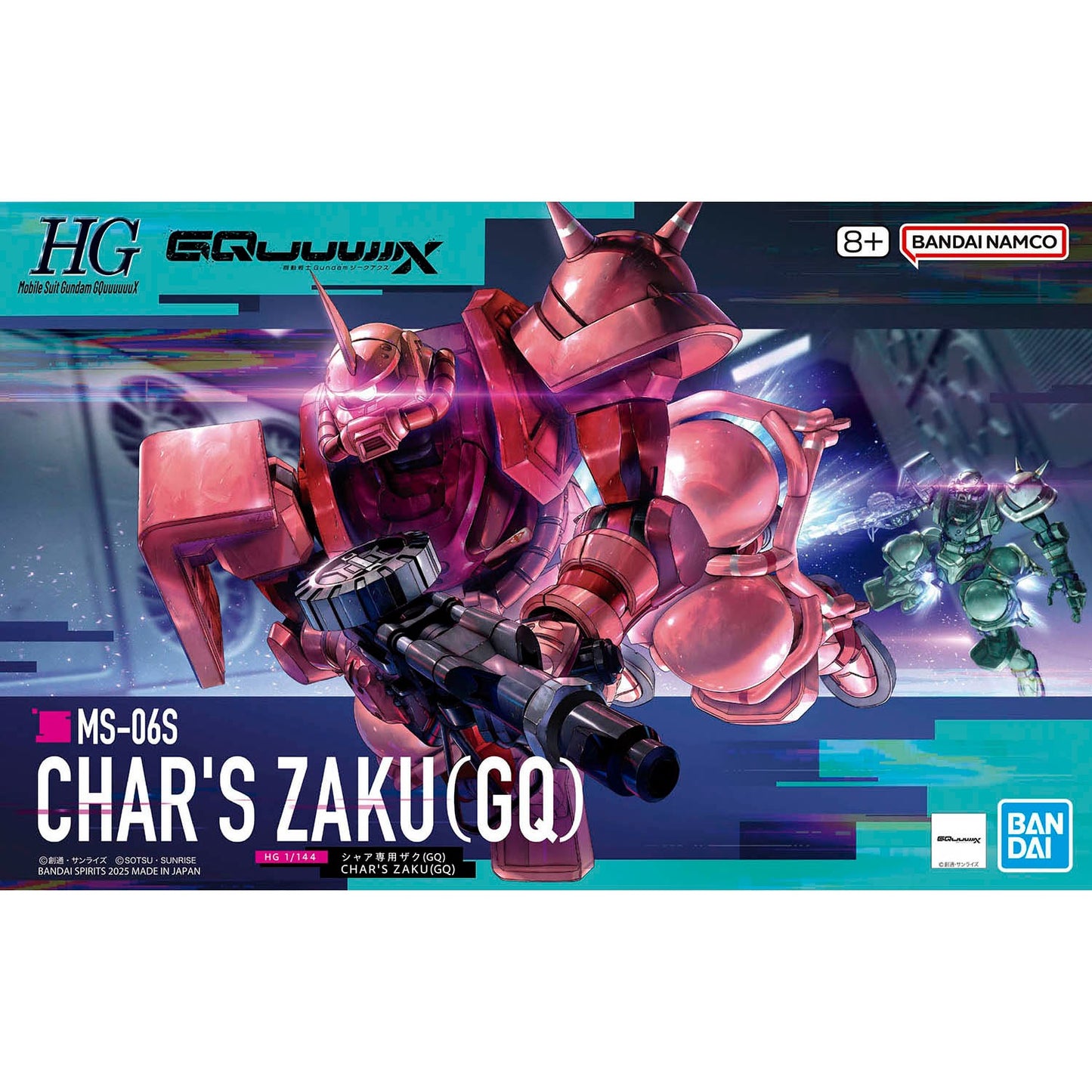 HG 1/144 Char's Custom Zaku (GQ)