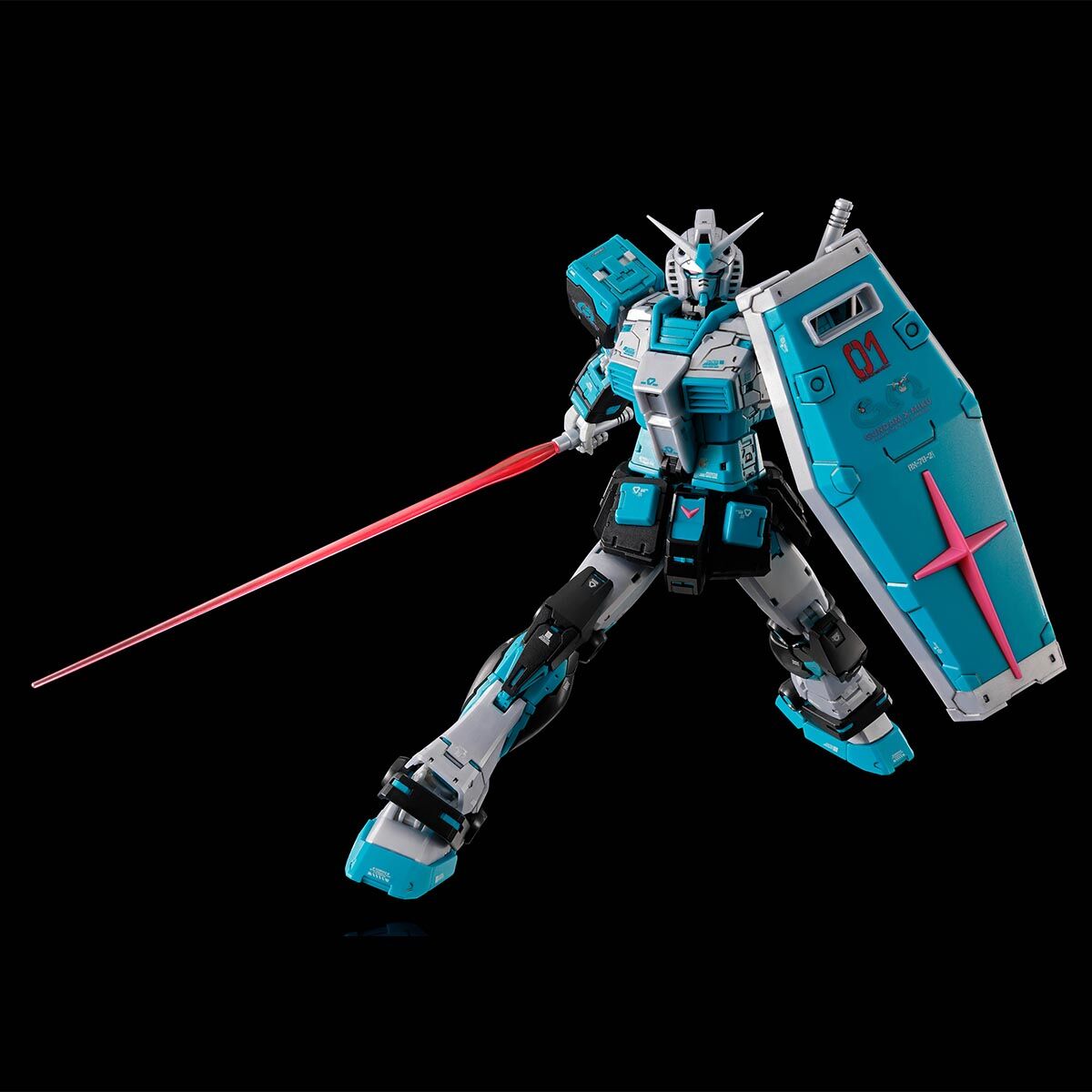 Jun】RG 1/144 RX-78-2 Gundam Ver.2.0 [HATSUNE MIKU Ver